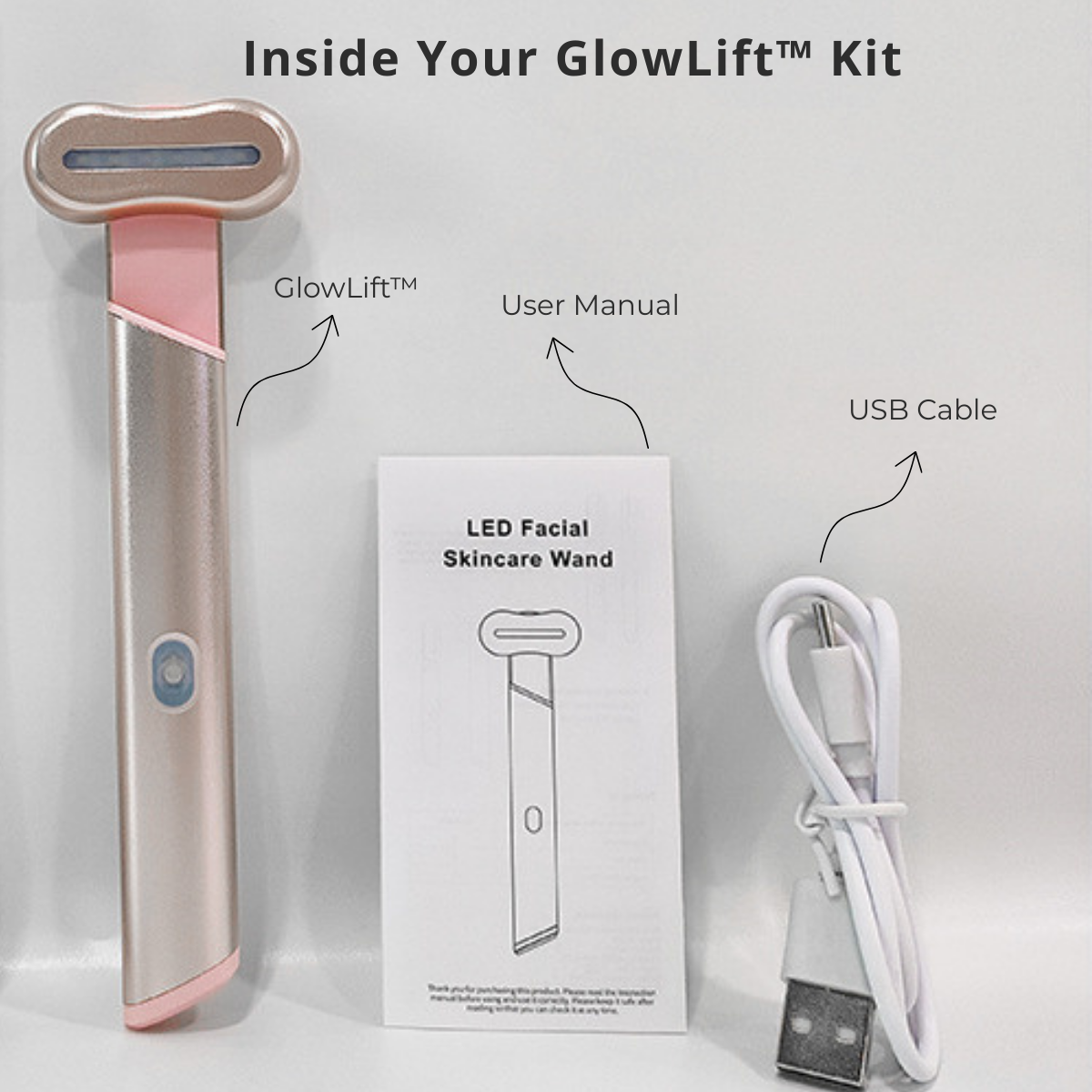 GlowLift™ 5-in-1 Skin Firming Light Therapy Wand