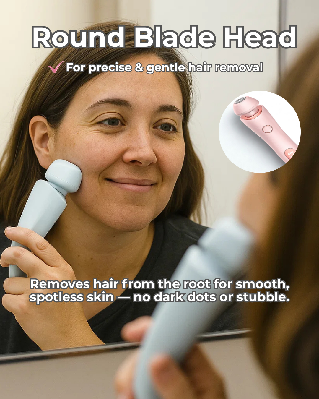 SilkShave™ 2-in-1 Electric Shaver