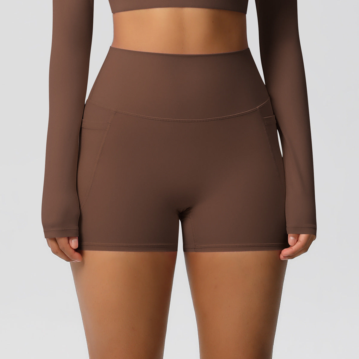 Pocket High-Rise Shorts