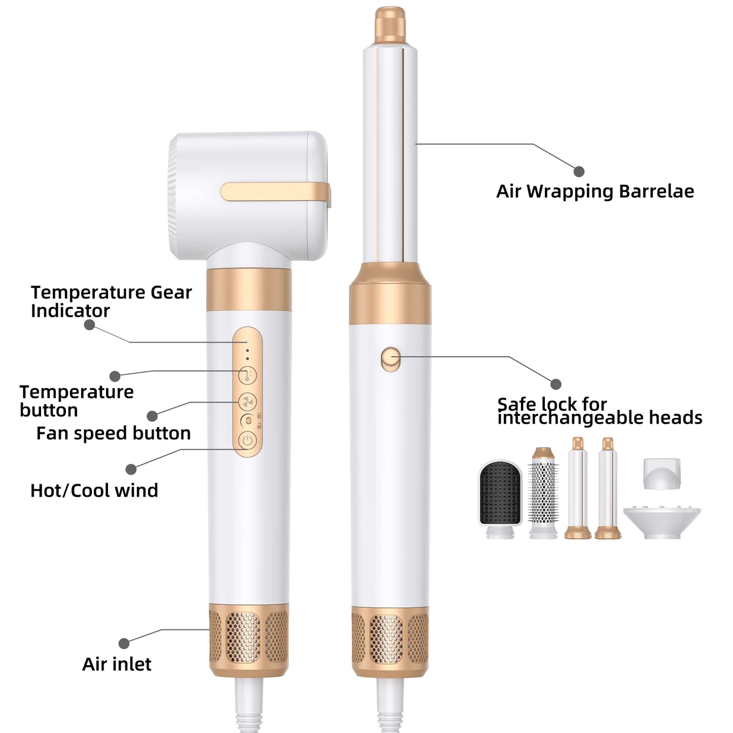 AirLuxe Pro™ 7-in-1 Styler