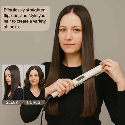 LissCurl™ Ceramic Flat Iron