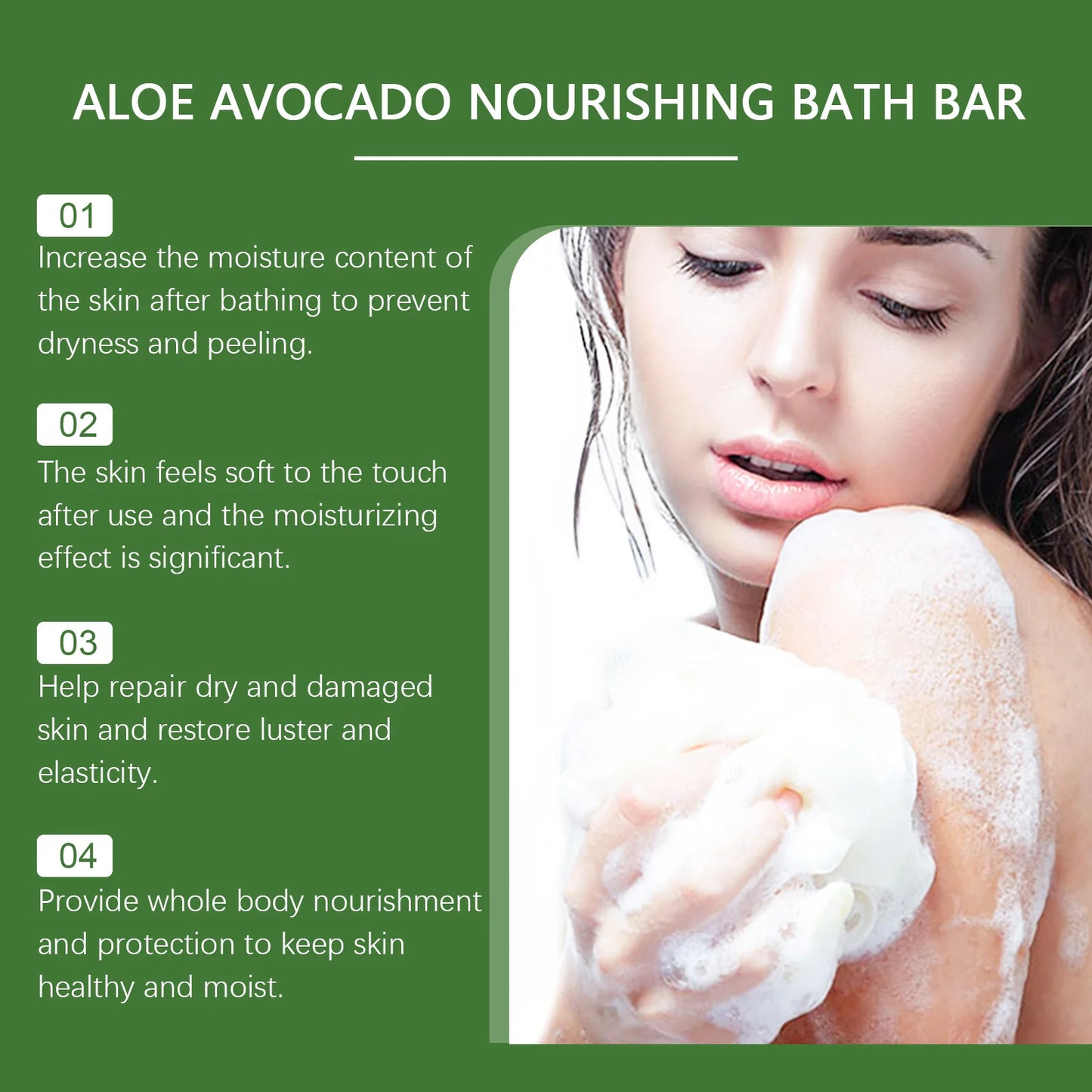 Aloe Vera & Avocado Soap Bar