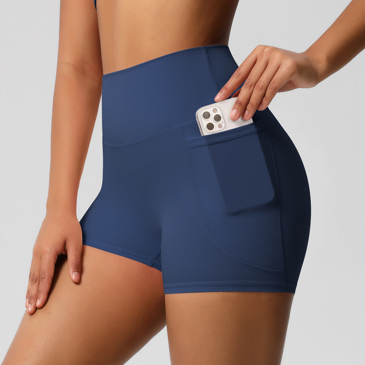 Pocket High-Rise Shorts